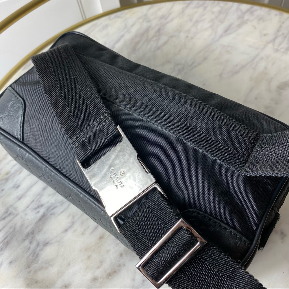 ✨Vintage Gucci GG Supreme Belt Bag Fanny Pack Bumbag Beige Coated Canvas Italy✨ - Picture 6 of 16
